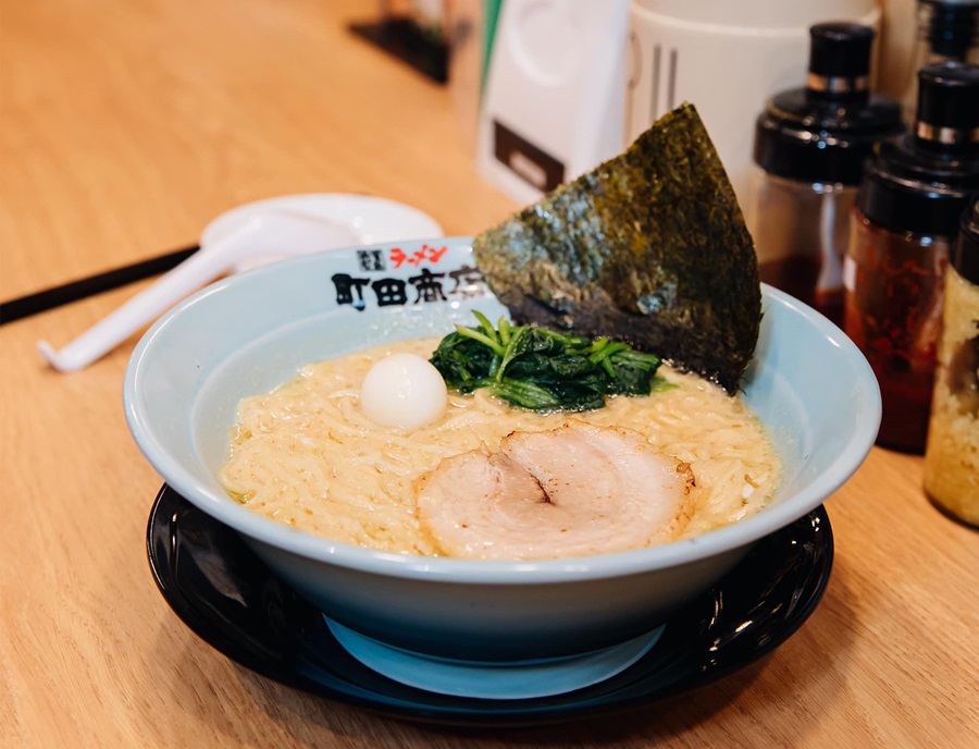 Hương vị mì Ramen chuẩn vị Yokohama tại Machida Shoten
